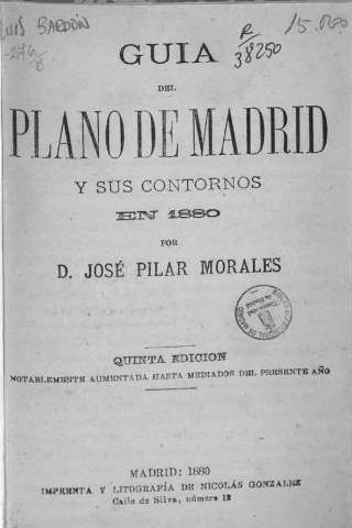 Plano de Madrid (1880)
