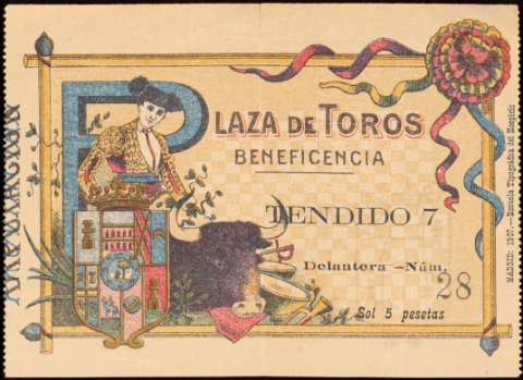 Plaza de Toros de Madrid: [entradas de 1907] (1907)
