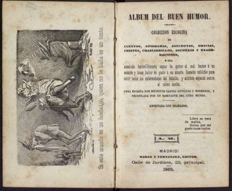 Álbum del buen humor : colección escogida de... (1865)