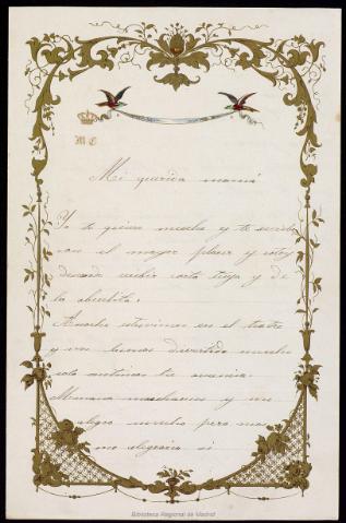 Cartas (84) y telegramas (5), 1840-1877, de... (1840-1877)